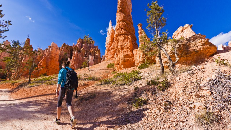 Vandring i Bryce Canyon, Utah   Page, Arizona